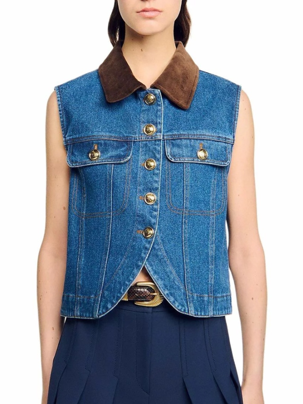 Santana Denim Vest